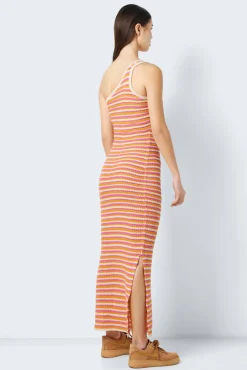 Noisy May Vestido Midi Crochet Blanco Hot