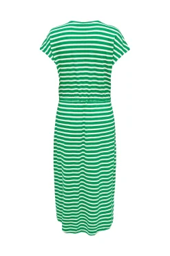 Only Vestido Midi De Corte Holgado Verde Outlet