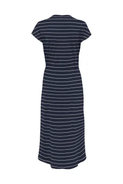 Only Vestido Midi De Corte Holgado Azul Medio Hot