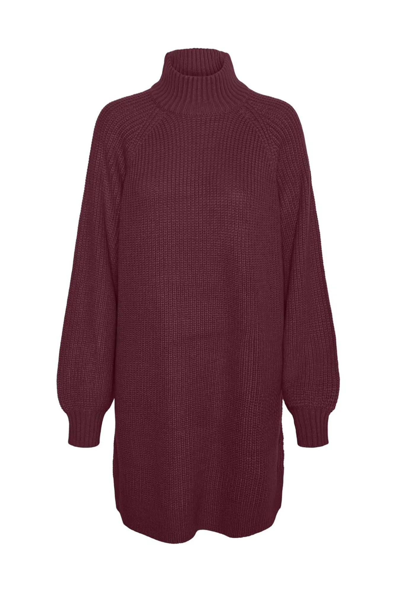 Noisy May Vestido Midi De Punto Morado Discount