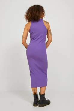 Jack & Jones Vestido Midi De Tirantes Morado Online