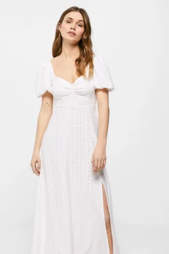 * Vestido Midi Espalda Fantasia Blanco Best