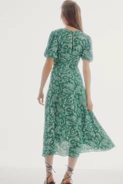 Slowlove Vestido Midi Estampado Multicolor Discount