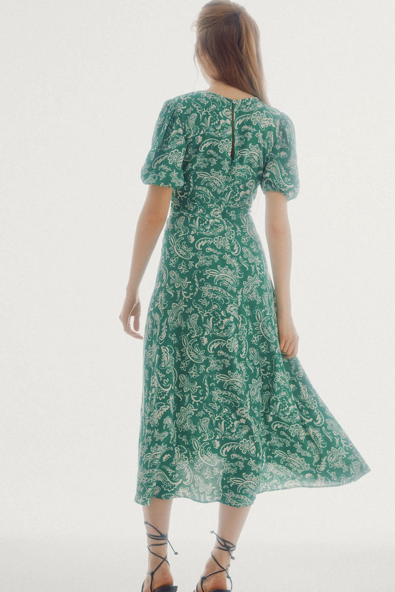 Slowlove Vestido Midi Estampado Multicolor Discount