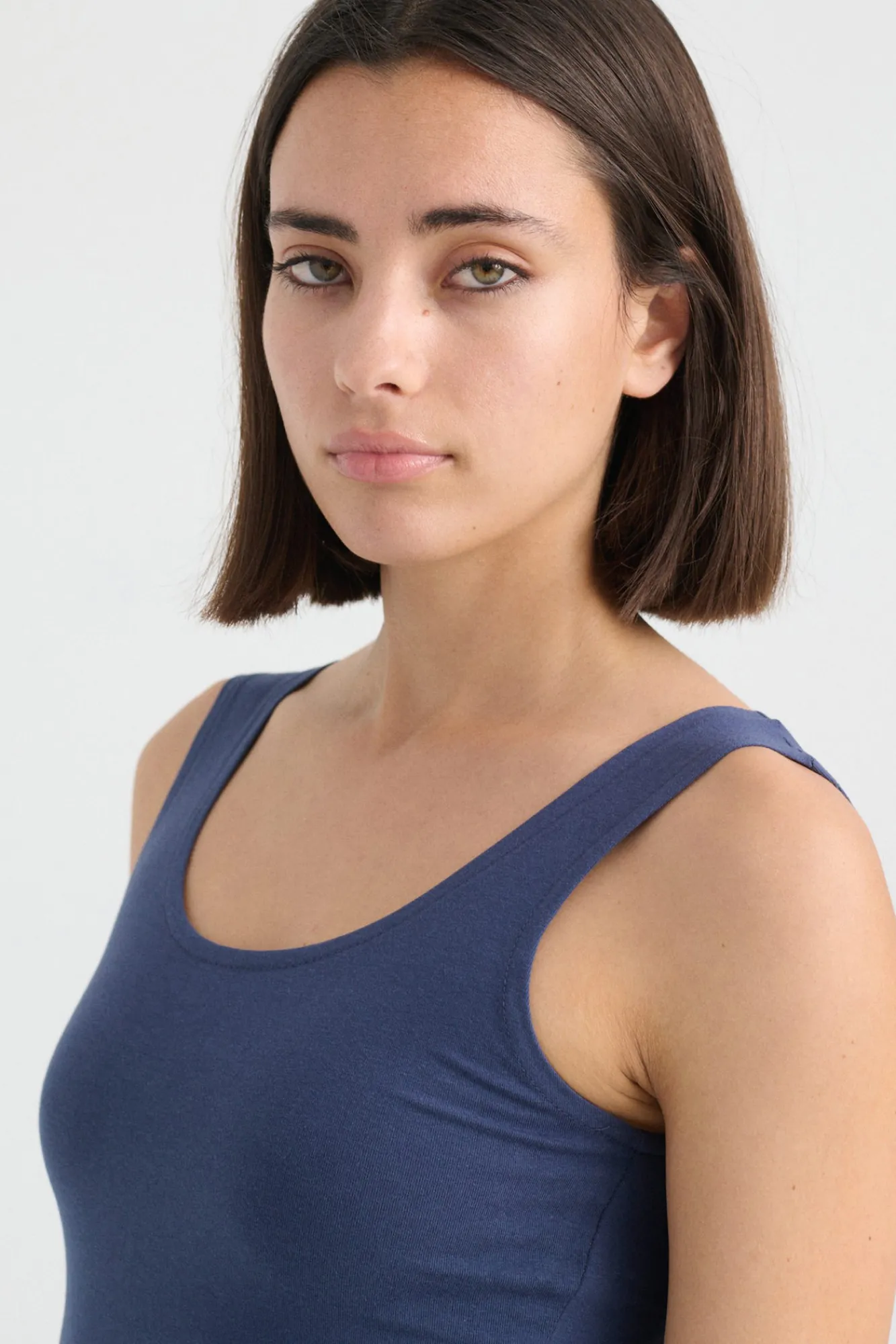 Inside Vestido Midi Punto Navy Discount