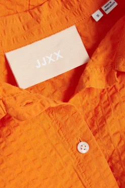 Jack & Jones Vestido Mini Camisero Cut Out Naranja Outlet
