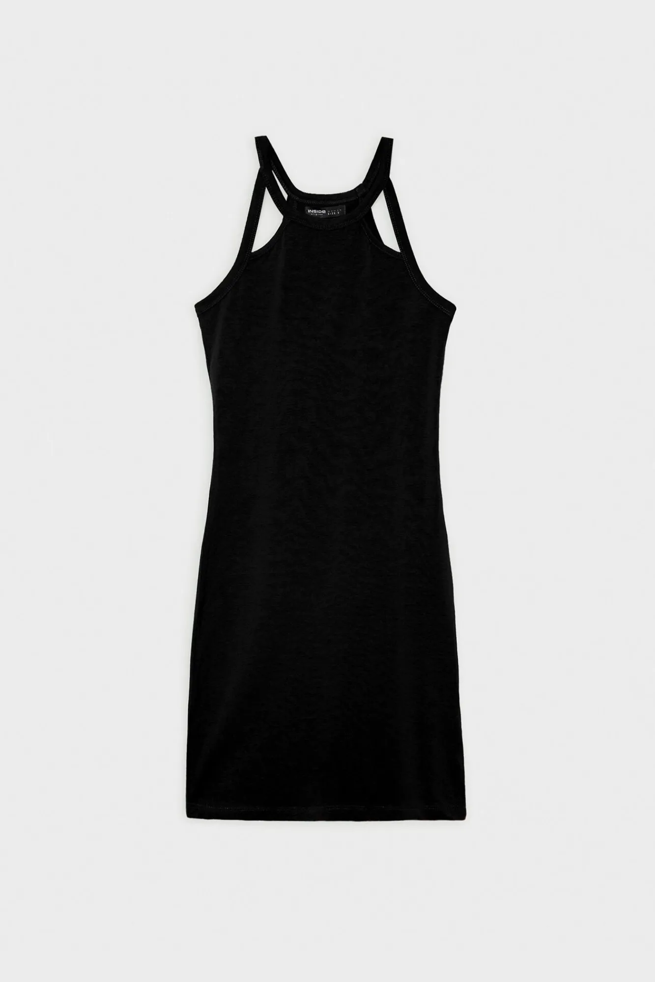 Inside Vestido Mini Halter Negro Clearance
