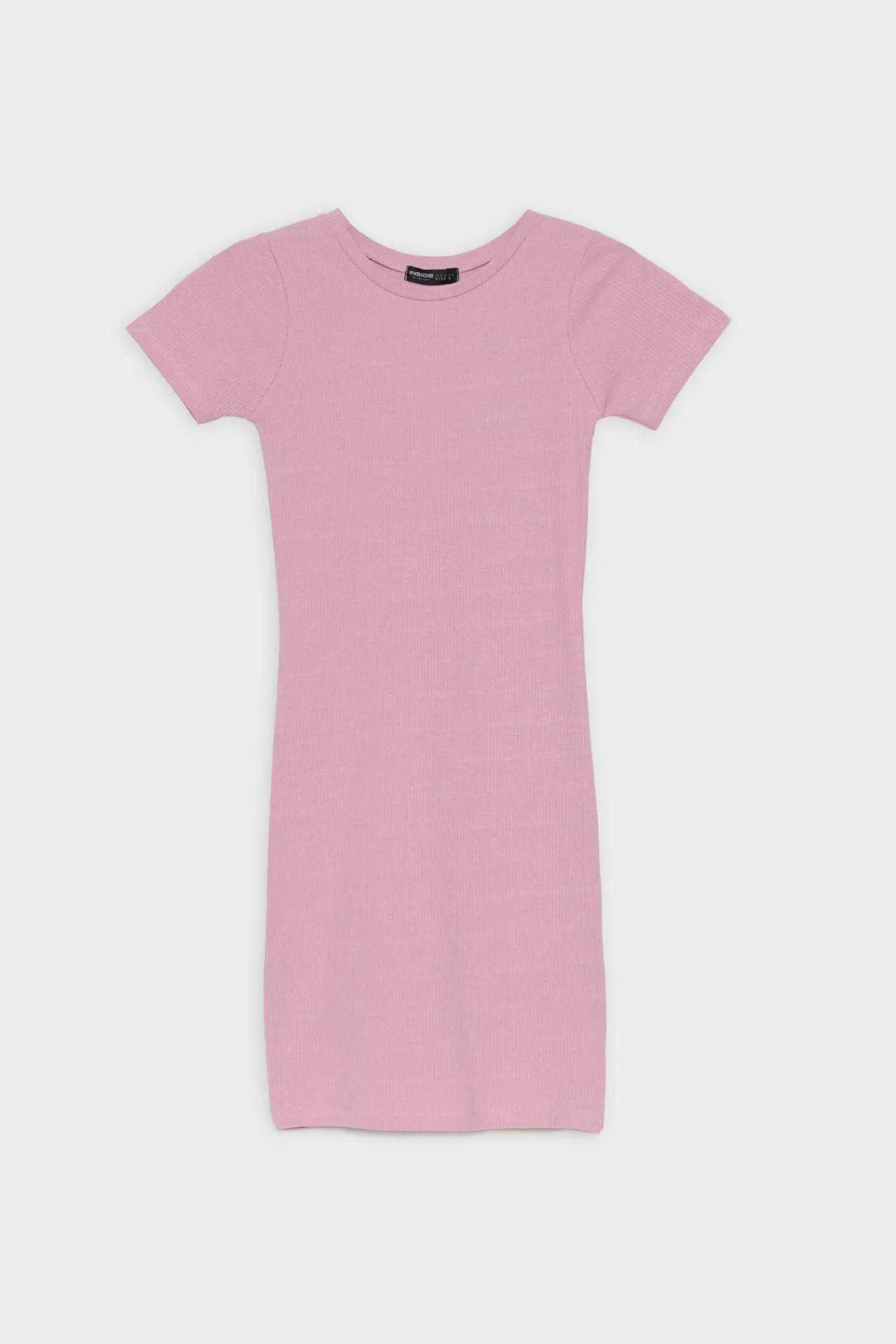 Inside Vestido Mini Rib Morado Clearance