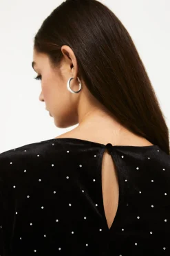 High Spirits Vestido Pam Negro Hot