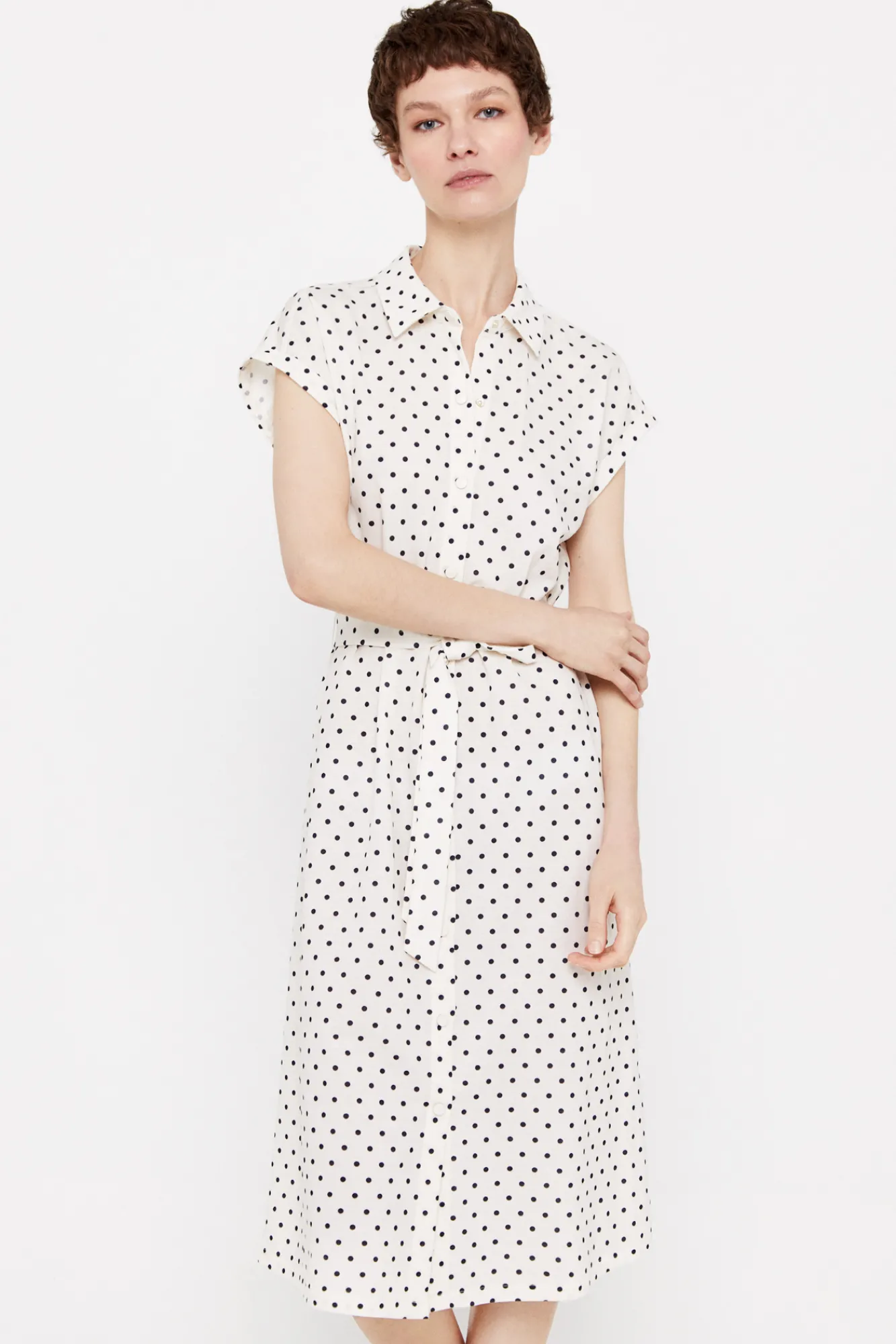 Cortefiel Vestido Polo Pique Multicolor Sale