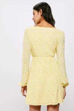 High Spirits Vestido Roxi Amarillo