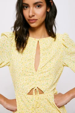 High Spirits Vestido Roxi Amarillo