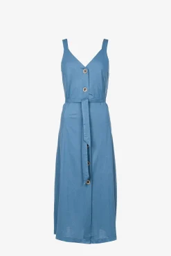 Tiffosi Vestido Shara Azul Medio New