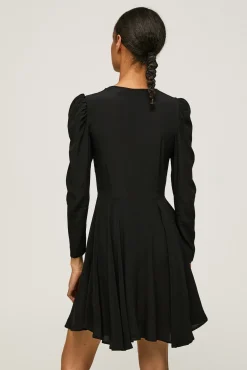 Pepe Jeans Vestido Skater Leonor Negro