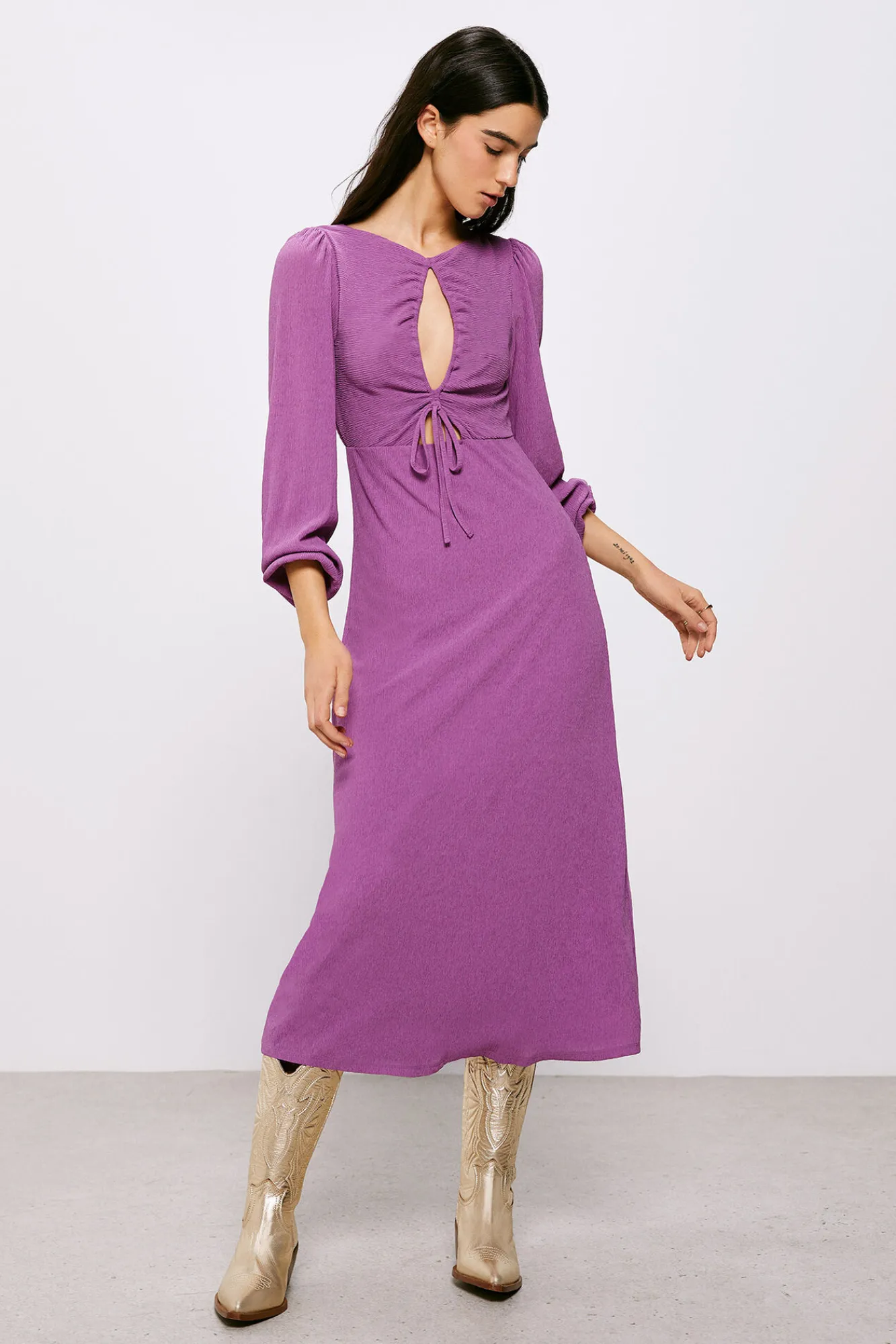 High Spirits Vestido Sour Morado Online
