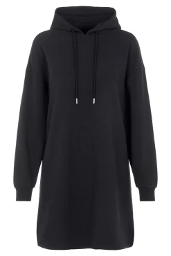 Pieces Vestido Sudadera Negro Hot