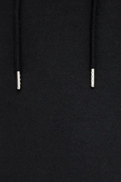 Pieces Vestido Sudadera Negro Hot
