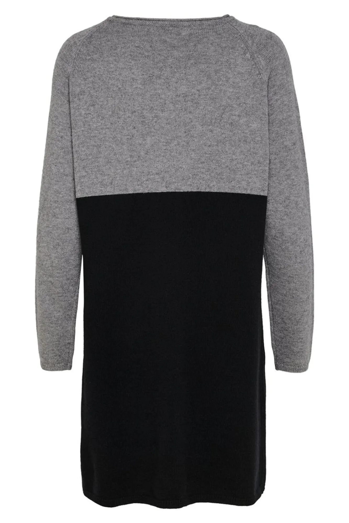 Only Vestido Suelto Manga Raglan Gris Medio Clearance