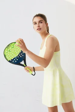 Dash and Stars Vestido Tirantes Malla Interior Estampado Hot