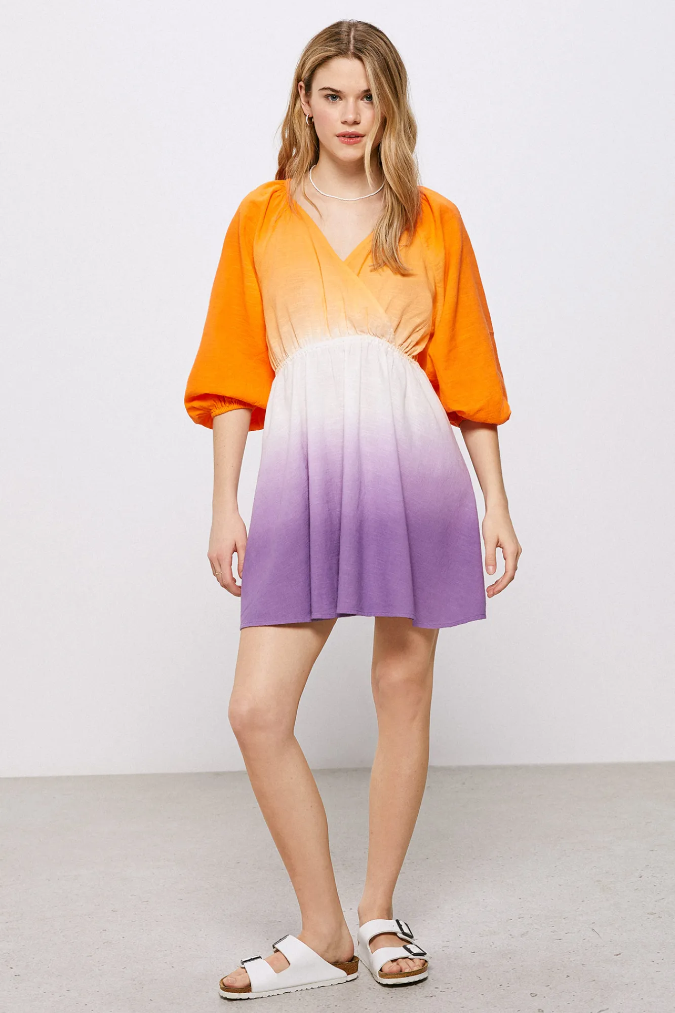 High Spirits Vestido Tropic Naranja Hot