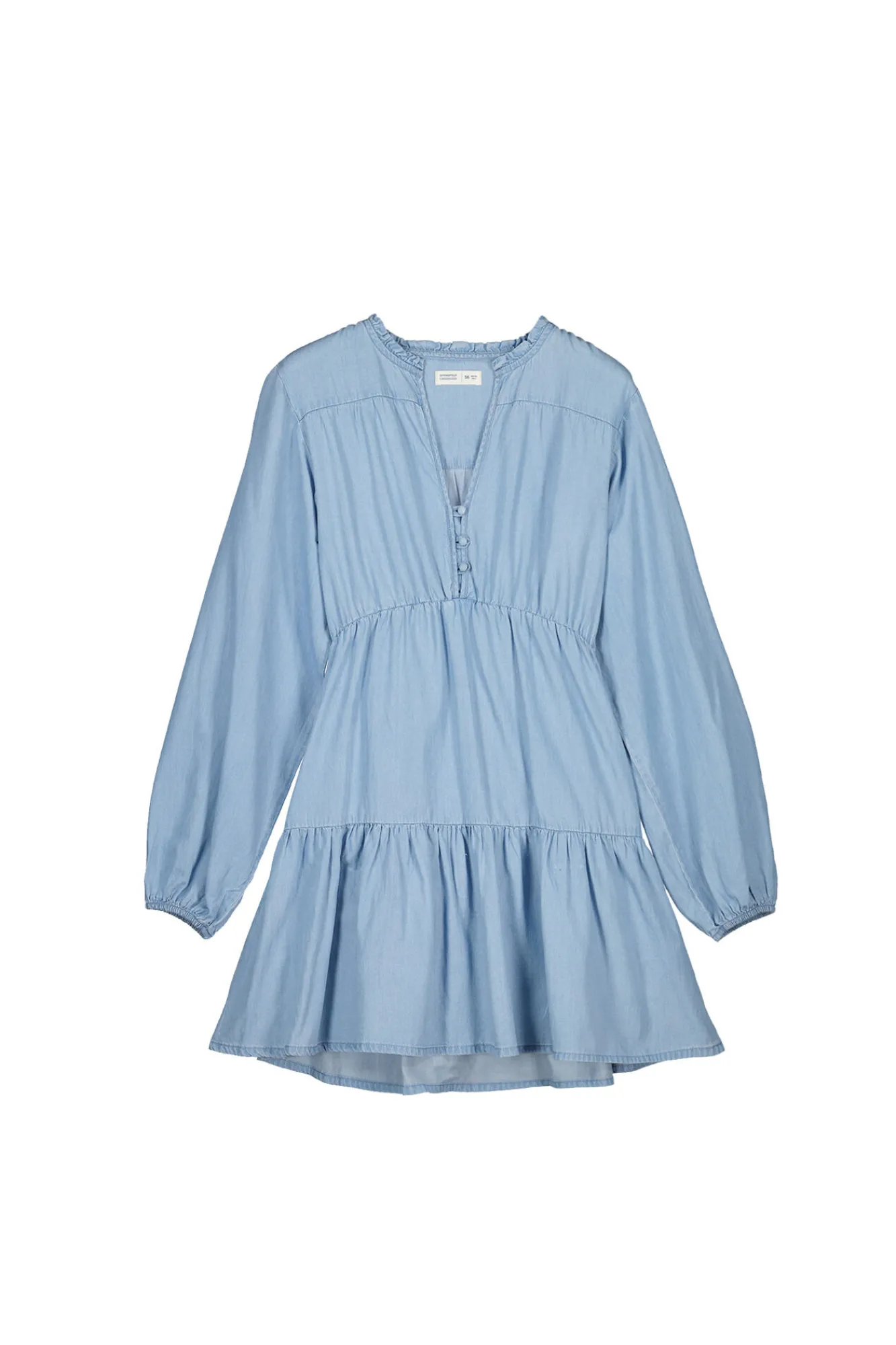 * Vestido Vaquero Tencel Azul Medio Online
