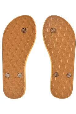 Roxy Viva Sparkle - Sandalias Para Mujer Beige Hot