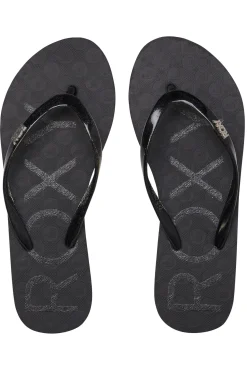 Roxy Viva Sparkle - Sandalias Para Mujer Negro Sale