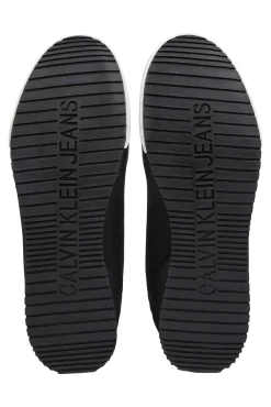 Calvin Klein Zapatilla Ck Hombre Color Negro Discount