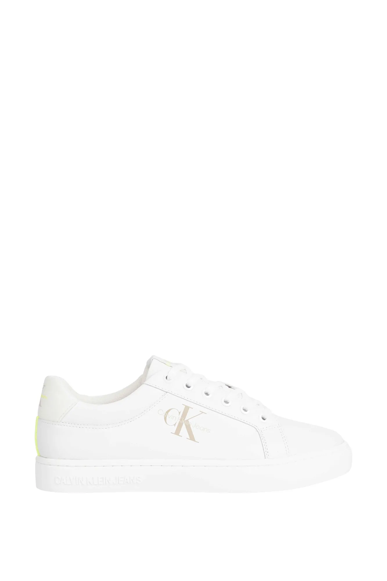 Calvin Klein Zapatilla Cupsole Ck Hombre Color Blanco Best