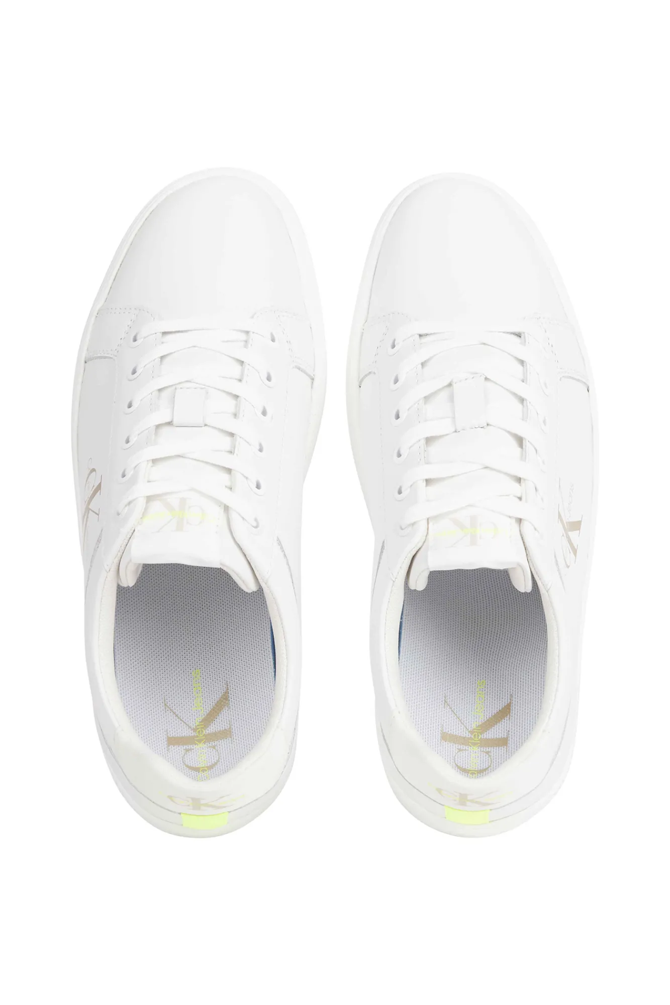 Calvin Klein Zapatilla Cupsole Ck Hombre Color Blanco Best