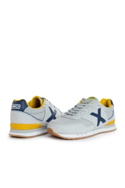 Munich Zapatilla Dash Combinacion De Colores Gris Clearance