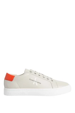 Calvin Klein Zapatilla De Hombre Con Logo Ck Jeans Marron