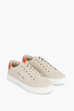 Calvin Klein Zapatilla De Hombre Con Logo Ck Jeans Marron