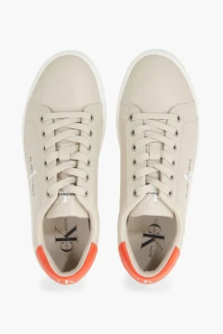 Calvin Klein Zapatilla De Hombre Con Logo Ck Jeans Marron