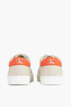 Calvin Klein Zapatilla De Hombre Con Logo Ck Jeans Marron
