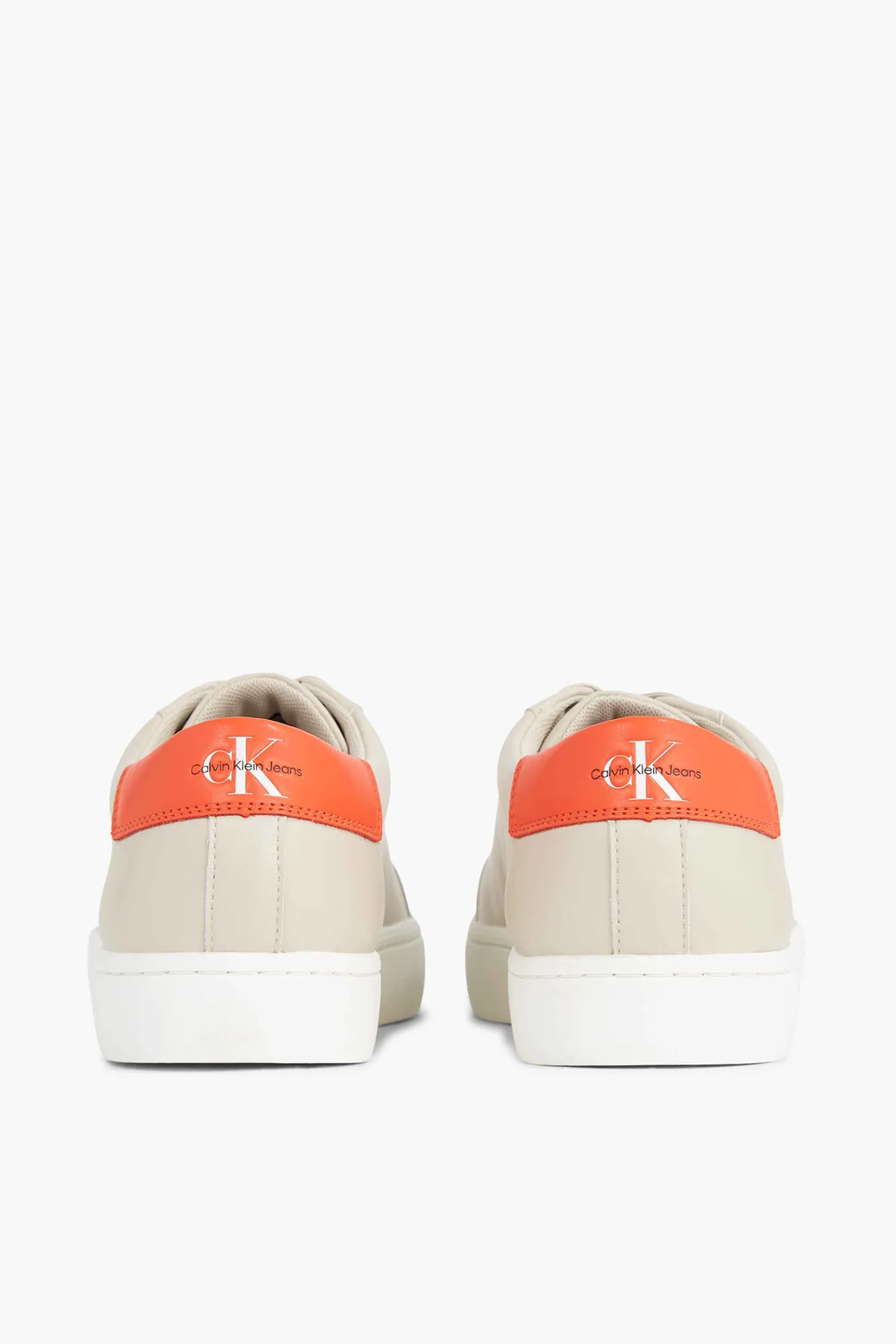 Calvin Klein Zapatilla De Hombre Con Logo Ck Jeans Marron