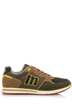 Mustang Zapatilla Hombre - Metro Kaki Oscuro New