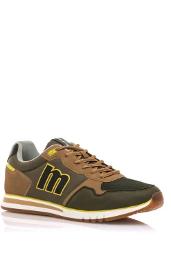 Mustang Zapatilla Hombre - Metro Kaki Oscuro New