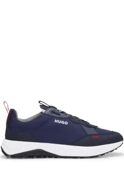 HUGO Zapatilla Azul Oscuro Clearance