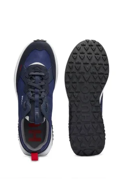 HUGO Zapatilla Azul Oscuro Clearance