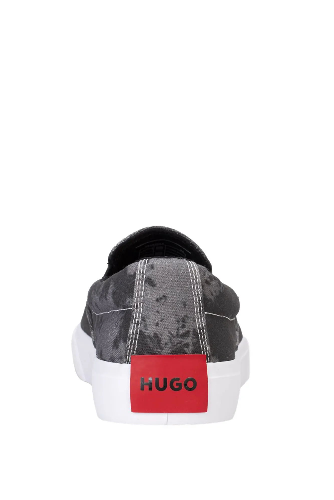HUGO Zapatilla Lona Gris Oscuro