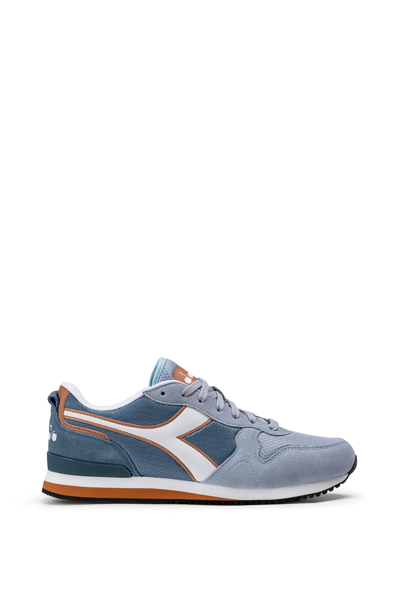 Diadora Zapatilla Olympia Azul Medio Hot