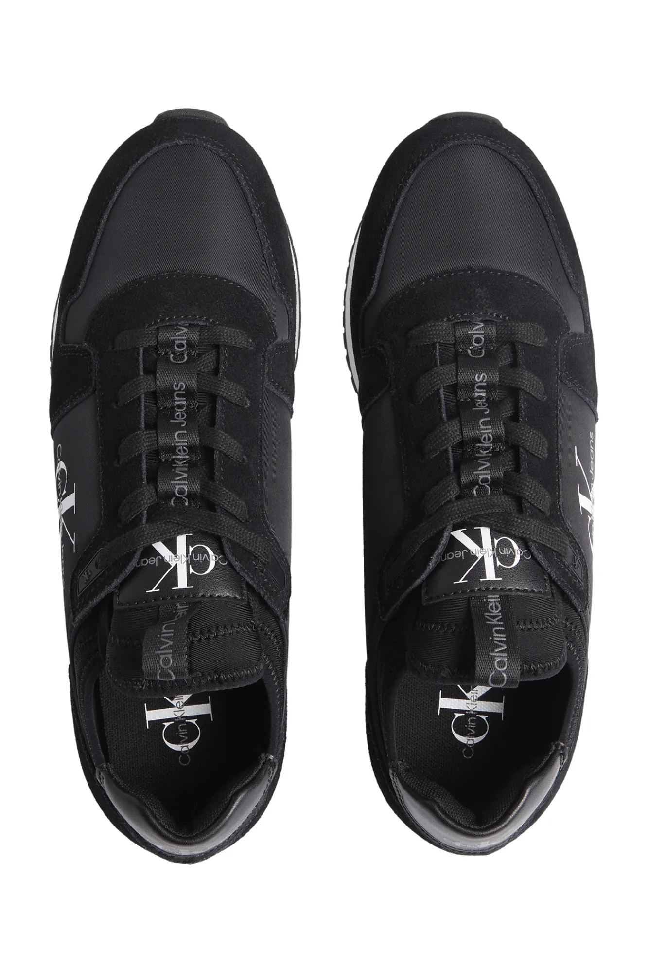 Calvin Klein Zapatilla Runner Ck Hombre Color Negro Hot