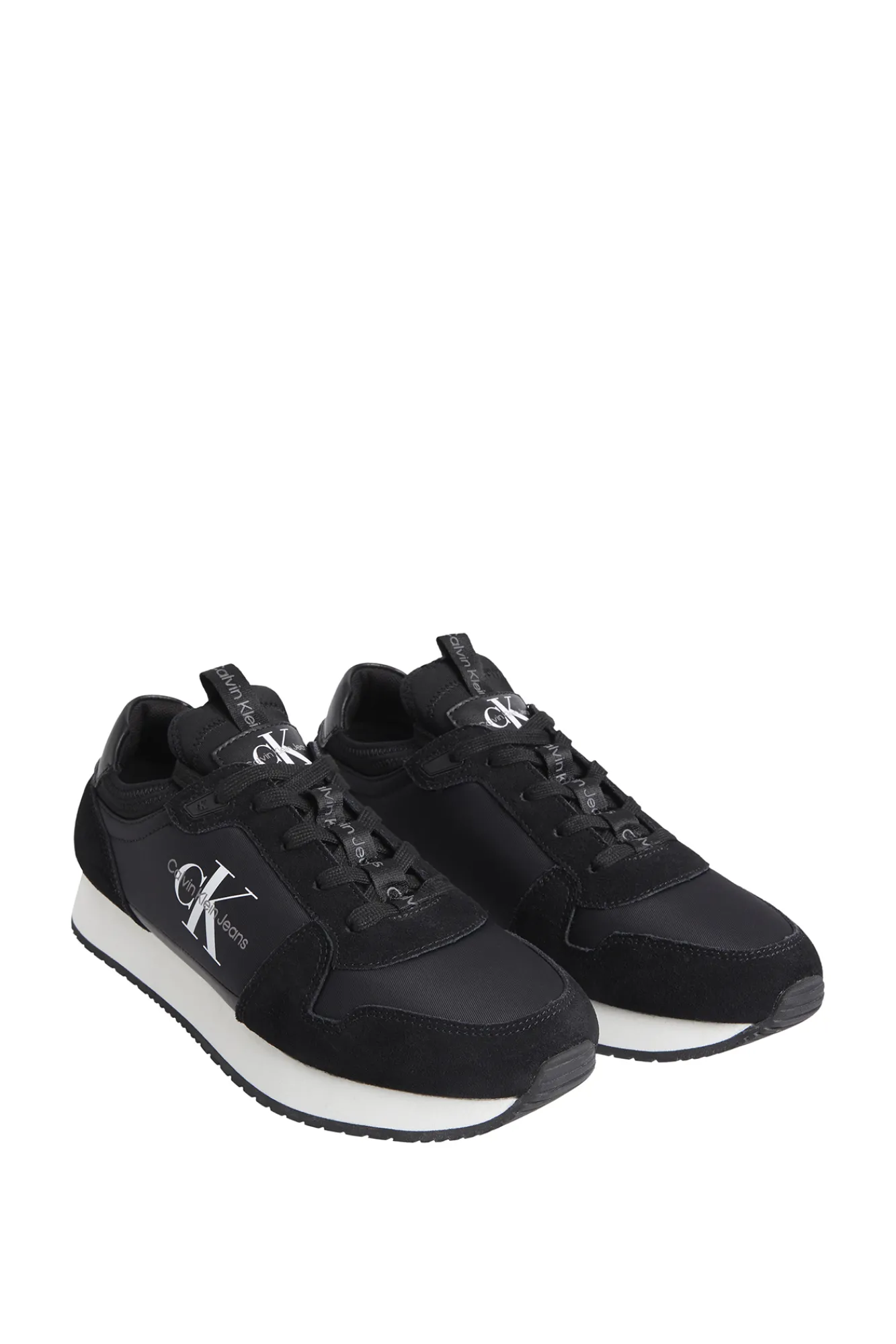 Calvin Klein Zapatilla Runner Ck Hombre Color Negro Hot