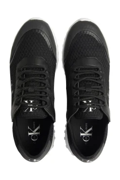 Calvin Klein Zapatilla Runner Ck Hombre Color Negro Hot