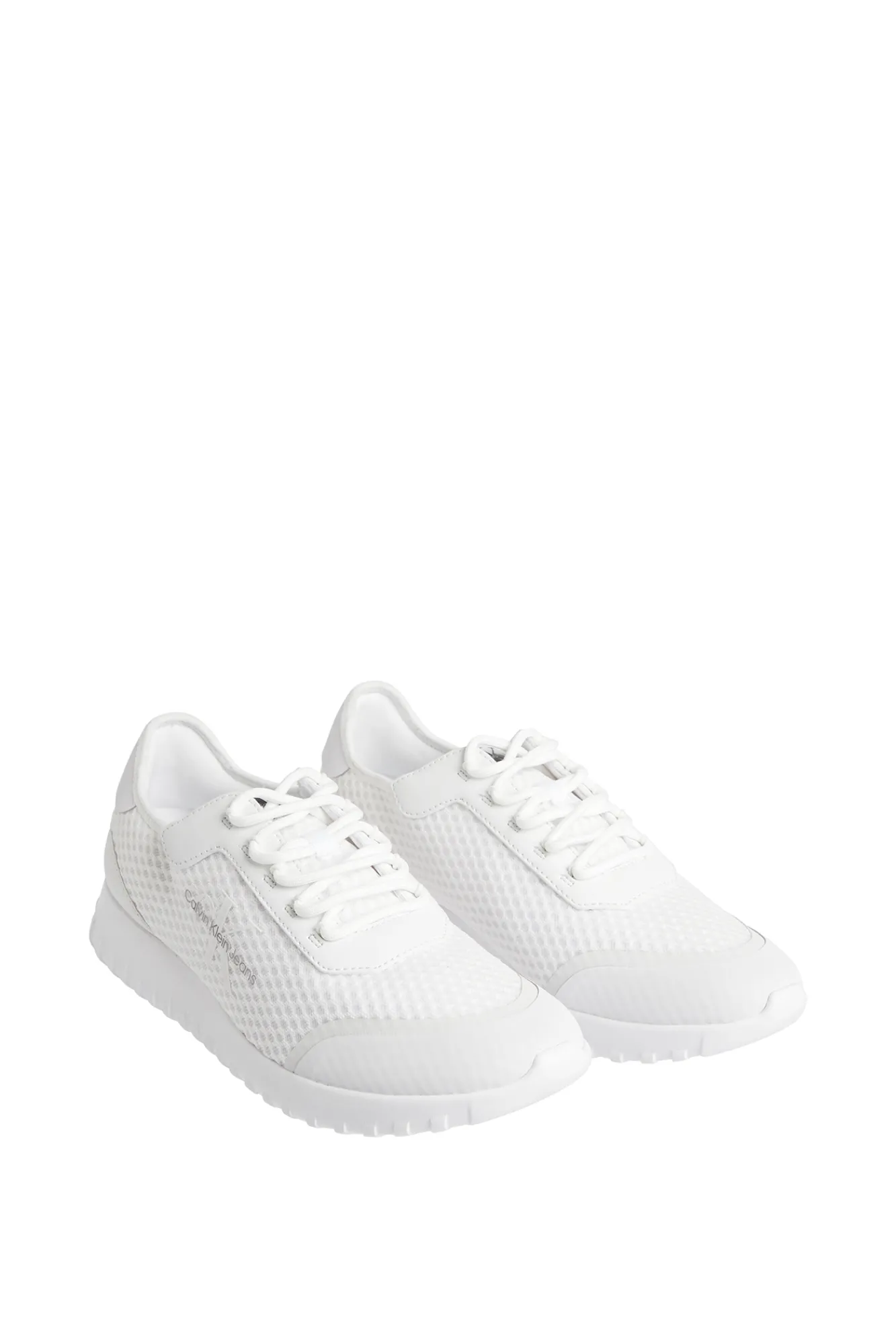 Calvin Klein Zapatilla Runner Ck Hombre Color Blanco