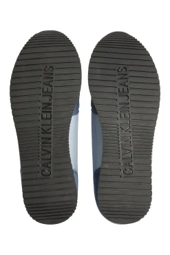 Calvin Klein Zapatilla Runner Ck Hombre Color Azul Azul Medio Sale