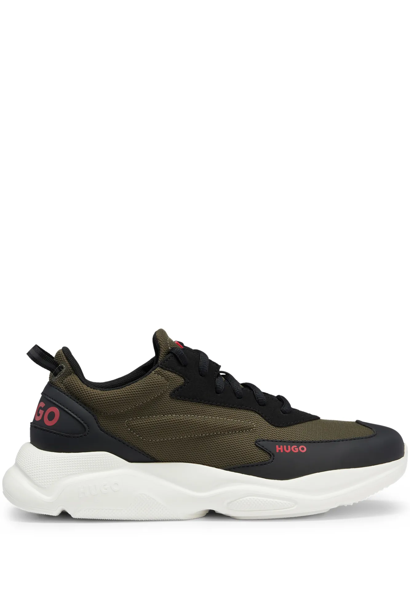 HUGO Zapatilla Running Verde Discount