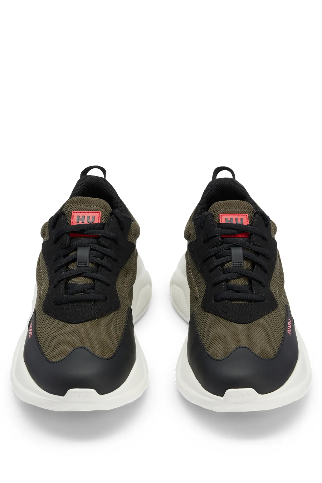 HUGO Zapatilla Running Verde Discount