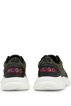 HUGO Zapatilla Running Verde Discount